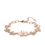 Jewellery Bracelets for Women Stylish Rose Gold Plated Crystal Bracelet Bangle Jewellery for Girls and Women