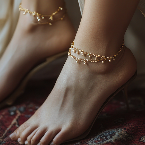 Styling Anklets With Heels And Flats For Subtle Feminine Fashion Twists